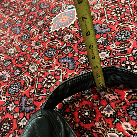 Black Leather Sling Bag - Picture 8 of 16